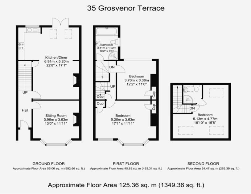35 Grosvenor Terrace - 3 Bed Sleeps 6, 5 Min Walk From York City Centre Экстерьер фото