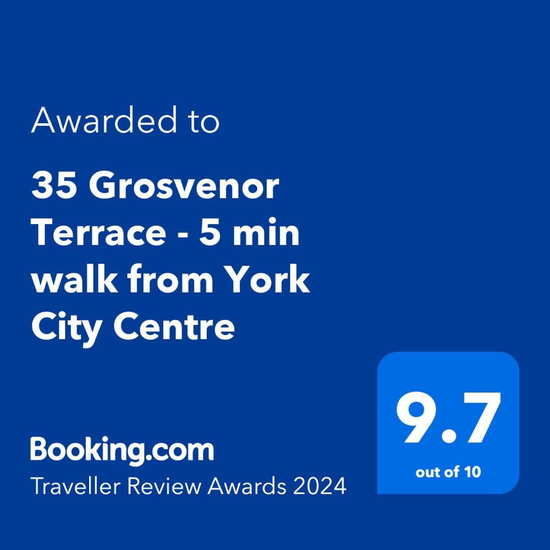 35 Grosvenor Terrace - 3 Bed Sleeps 6, 5 Min Walk From York City Centre Экстерьер фото